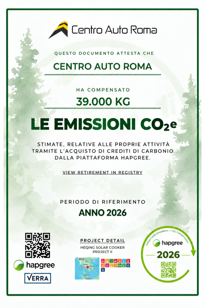 Certificato Emissioni